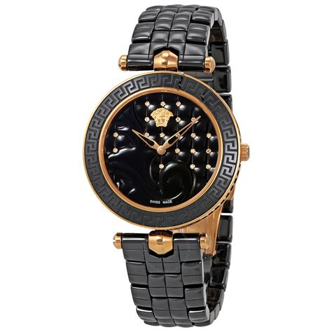 versace ceramic diamond watch|versace watches women price.